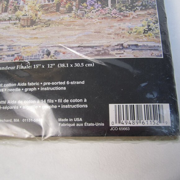 Janlynn GOMSHALL FLOWER SHOP Counted Cross Stitch Kit 61-152 - 15"x 12” - Picture 5 of 8